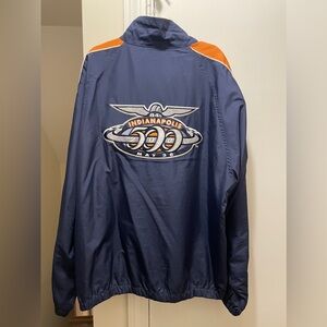 Puma Indianapolis 500 Navy and Orange Jacket